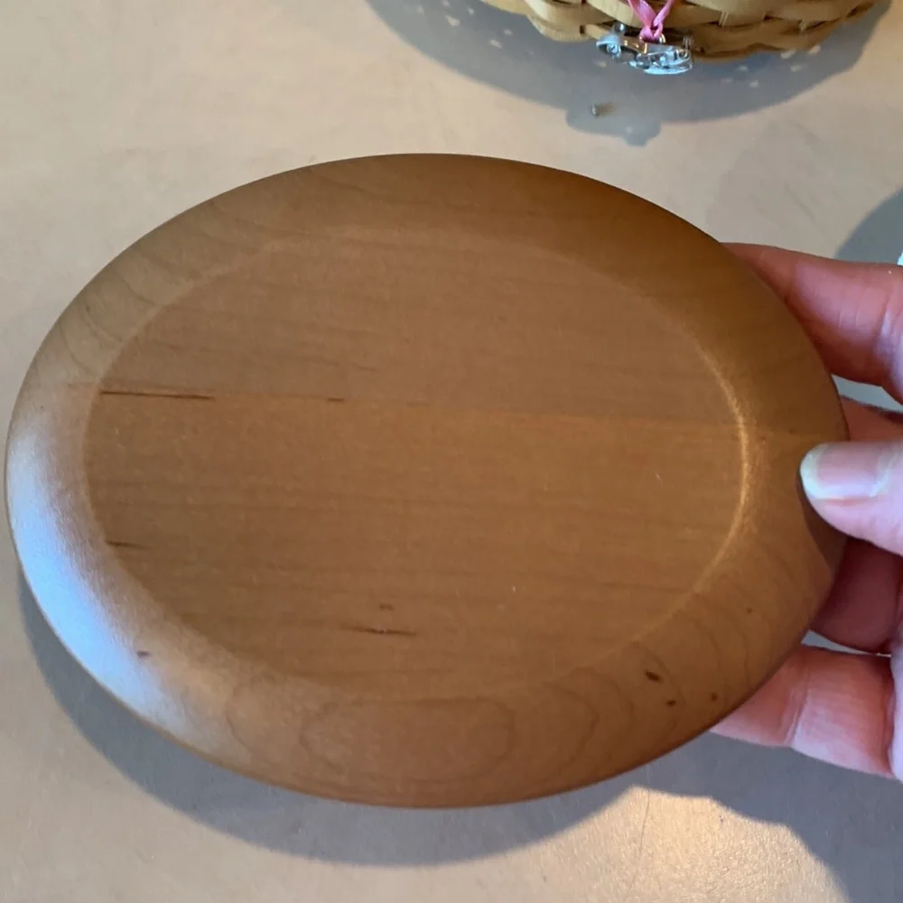 Longaberger 2003 Horizon of Hope Cancer Basket with Lid, liner, prot, ti…